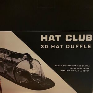 Stores and Protects up to 30 hats and caps